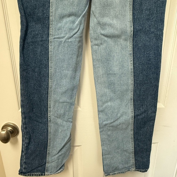 PacSun Women’s 90’s Boyfriend Two-Tone Denim Jeans Size 25 - Picture 7 of 12